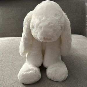 Jellycat x The little white company White Smudge Bunny HUGE